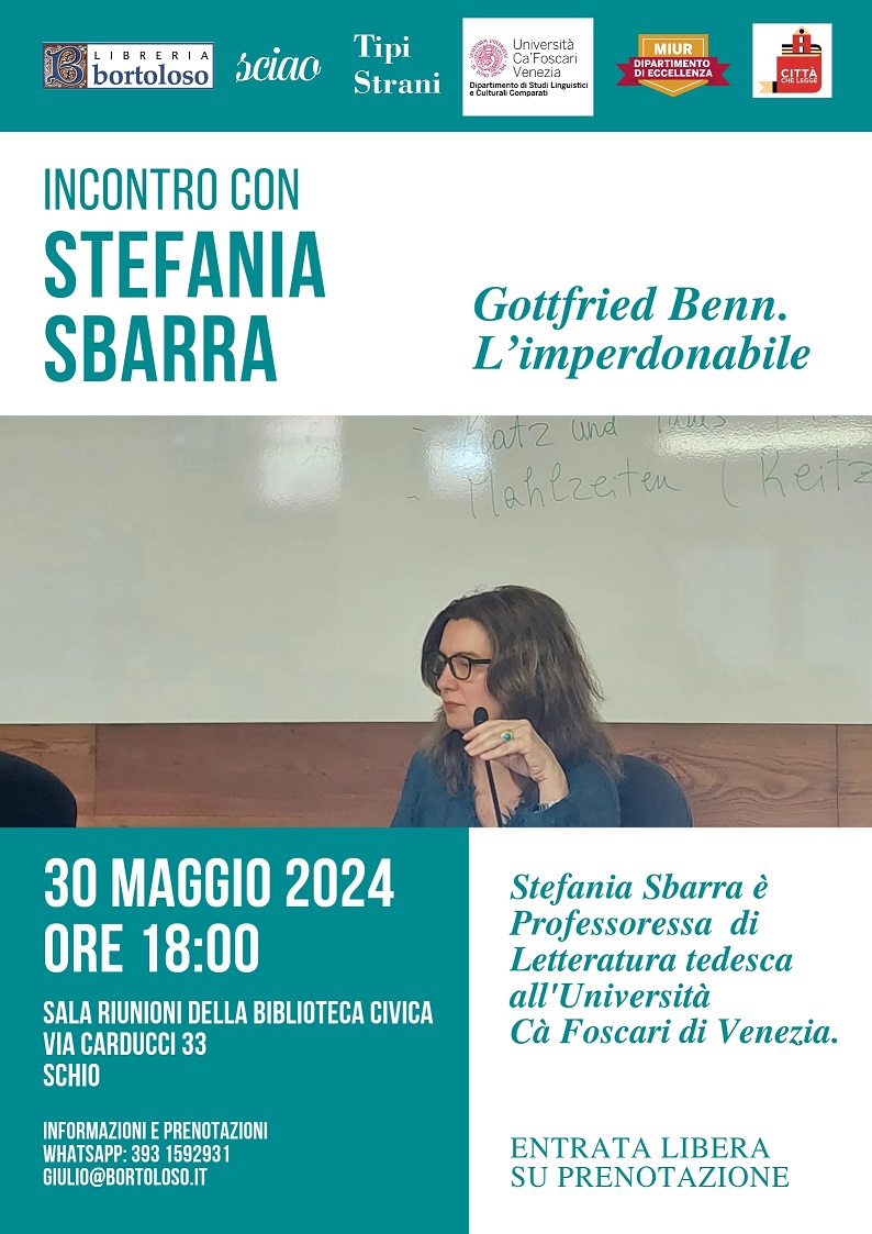 Incontro con Stefania Sbarra