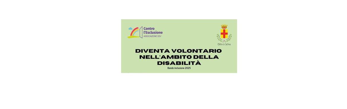 Immagine: Bando inclusione 2025