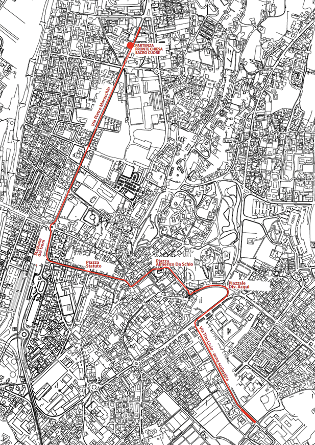 Immagine: Mappa fiamma olimpica